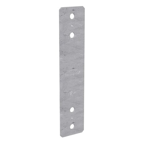 PS Piling Strap, 18 in L, 4 in W, Steel, Hot-Dip Galvanized