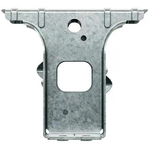 PFDB Post-Frame Top-Flange Saddle Hanger, 3-3/8 in H, 1-9/16 in W, 2 x 4 in, Steel Zinc Galvanized