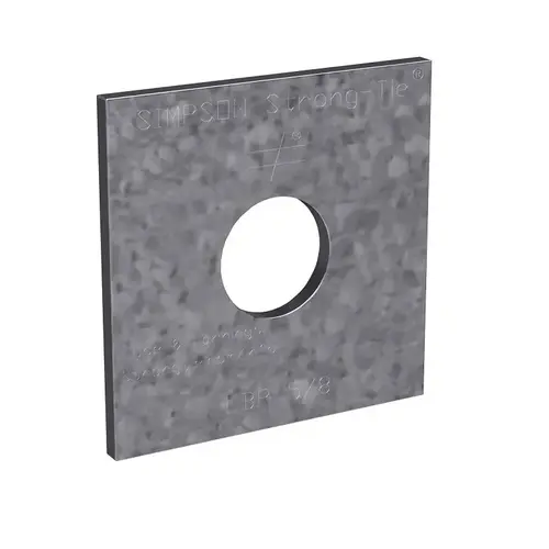 LBP LBP58Z Bearing Plate, Steel, ZMAX - pack of 50