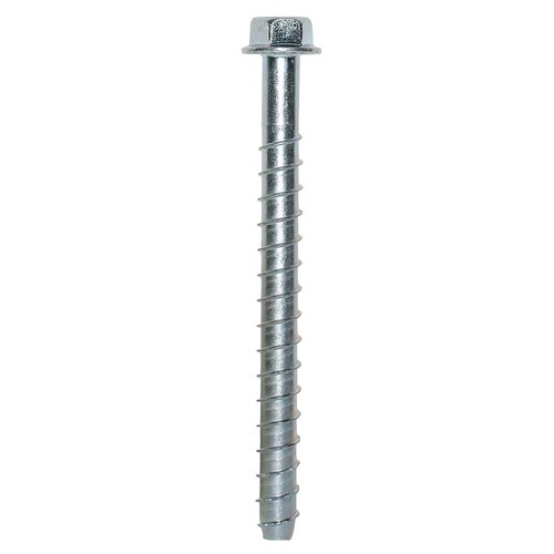 Titen HD Heavy-Duty Screw Anchor, 1/2 in Dia, 6 in L, Carbon Steel, Zinc - pack of 20