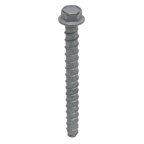 Titen HD Heavy-Duty Screw Anchor, 1/2 in Dia, 6 in L, Carbon Steel, Galvanized - pack of 20