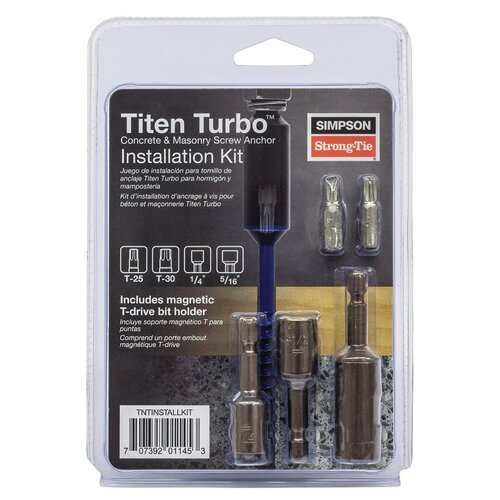 Simpson Strong-Tie TNTINSTALLKIT Titen Turbo Installation Tool Kit