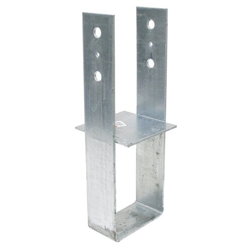 CB Column Base, 6 x 6 in Post, 7 ga Gauge, Steel, Hot-Dipped Galvanized