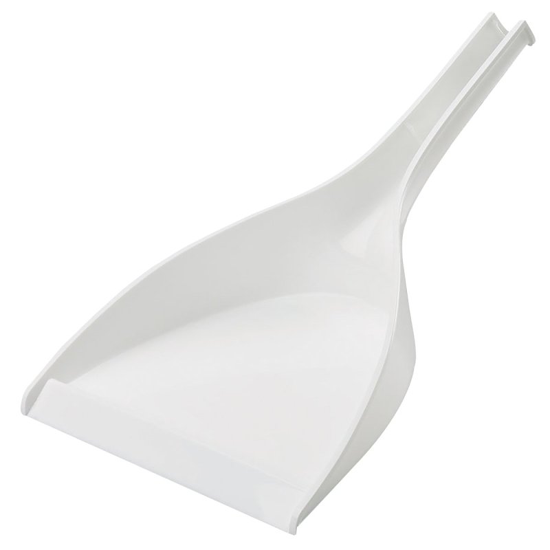 Libman 228 Dustpan, 15 in L, 10-1/2 in W, Plastic, White