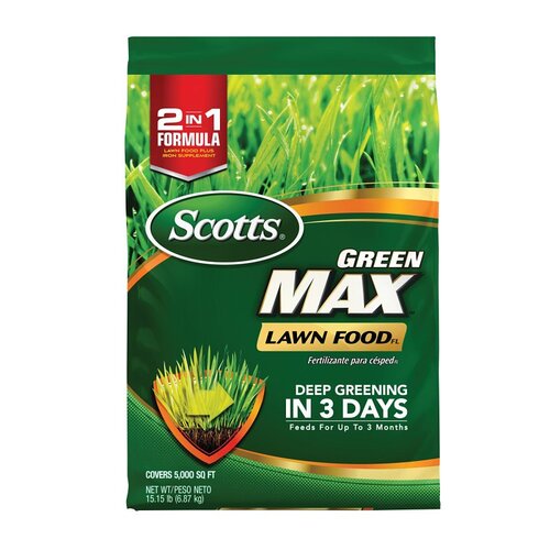 Lawn Fertilizer Green Max All-Purpose For Multiple Grass Types 5000 sq ft