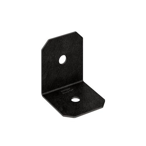 Simpson Strong-Tie APVA4 Avant 90 deg Ornamental Angle, 3 to 3-1/4 in W, 3 in D, Steel, Black, Powder-Coated