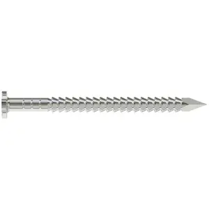 Simpson Strong-Tie 4D 1-1/2 in. Siding Coated Stainless Steel Nail Round Head 5 lb Simpson Strong-Tie 4D 1-1/2 in. Siding Coated Stainless Steel Nail Round Head 5 lb