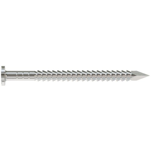 Nail 4D 1-1/2" Siding Coated Stainless Steel Round Head 25 lb Coated