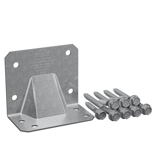 Hurricane Gusset Angle 3" H X 3.5" W 14 Ga. Steel Galvanized/Hot-Dip Galvanized - pack of 6