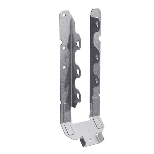 LRUZ Rafter Hanger, 8-3/16 in H, 1-15/16 in D, 1-9/16 in W, Steel, ZMAX, Face Mounting