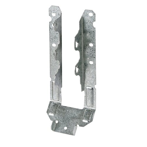 LRUZ Rafter Hanger, 6-15/16 in H, 1-15/16 in D, 1-9/16 in W, Steel, ZMAX, Face Mounting - pack of 25