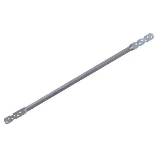 LTB Light Tension Bridging, 20 in L, 2 x 8, 2 x 10 in Post/Joist, Steel, Galvanized