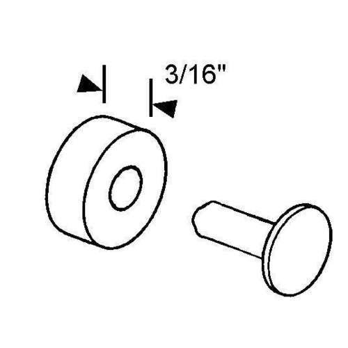 Metal Window Roller with Axle 4 per pack