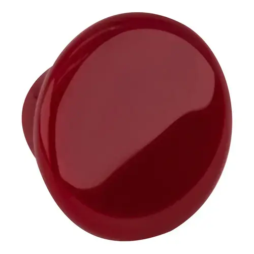 Red Round Novelty Cabinet Knob 1-1/4" Diameter For Kitchen And Cabinet Hardware - pack of 20