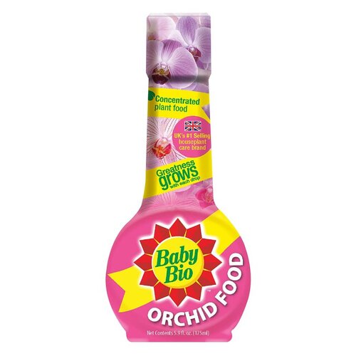 Baby Bio Concentrate Houseplant Orchid Food, 5.9 fl-oz