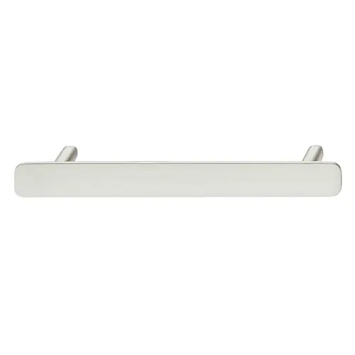 Furniture handle, Zinc 160 200 x 28 mm H2380 Collection, satin/brushed nickel, 160 mm CTC nickel plated, brushed