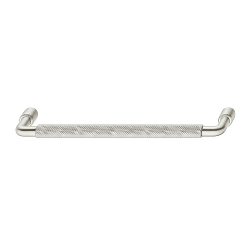 Furniture handle, Zinc 128 108 x 32 mm H2305 Collection, satin/brushed nickel, 96 mm CTC nickel plated, brushed