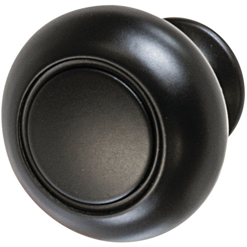 Knob, Allison Value, BP53011FB Amerock Allison Value Collection, matt black Black, matt