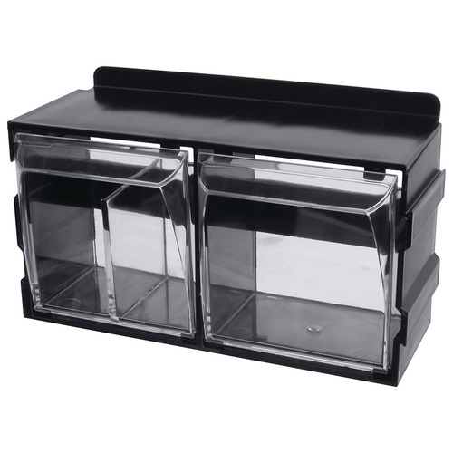 Link Up Tilt Bin, HandiACCESSORIES HandiSOLUTIONS, Graphite Graphite