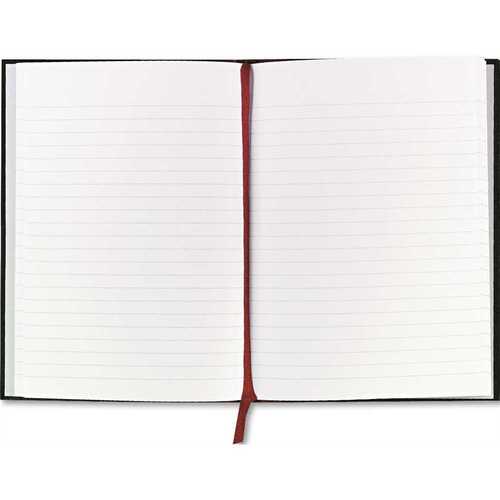 MEAD CASEBOUND NOTEBOOK, RULED, 8-1/2 X 5-7/8, WHITE, 96 SHEETS/PAD