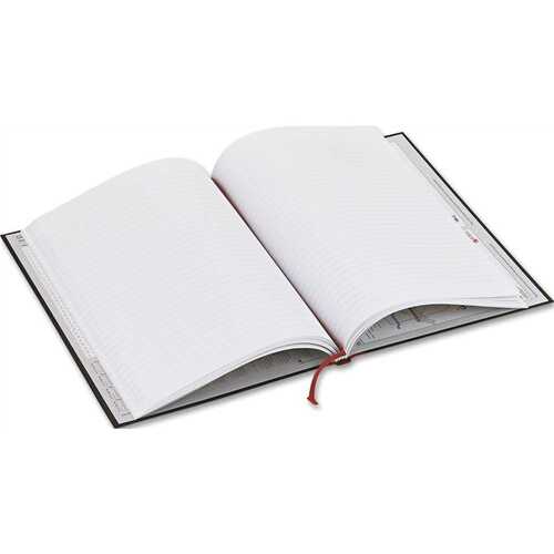 MEAD CASEBOUND NOTEBOOK, RULED, 8-1/4 X 11-3/4, WHITE, 96 SHEETS/PAD