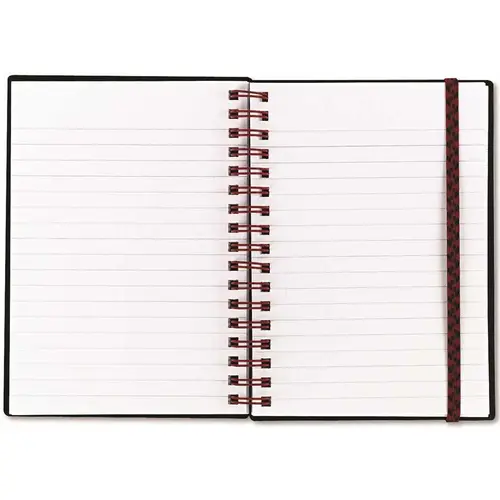 MEAD POLY TWINWIRE NOTEBOOK, RULED, 5-7/8 X 4-1/8, WHITE, 70 SHEETS/PAD