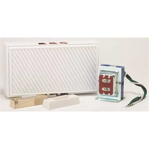 Newhouse Hardware CKIT1 Two Note Electric Door Chime Kit W/ Transformer/push Button