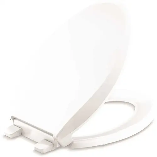 Cachet Elongated Closed Front Toilet Seat in White