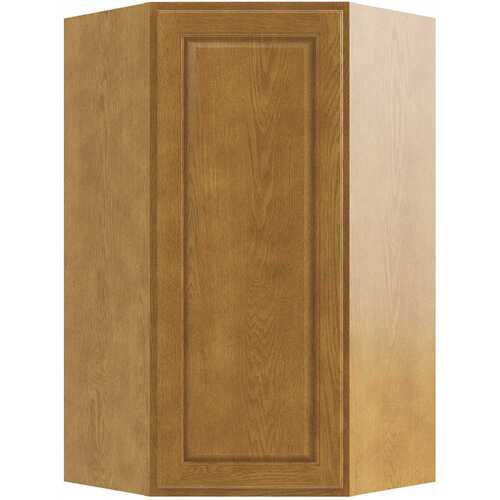 CNC CABINETRY C4-CW2442 Cabinetry Country Oak Corner Wall Cabinet 23.875w X 42h