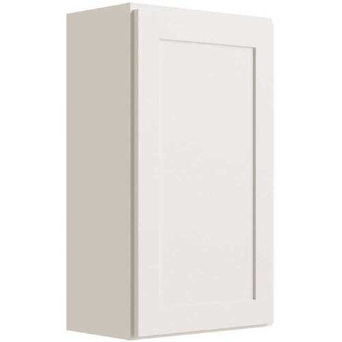 CNC CABINETRY L10-1536 Cabinetry Luxor White Wall Cabinet 15w X 36h