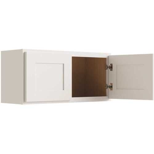 Cabinetry Luxor White Wall Cabinet 24w X 15h