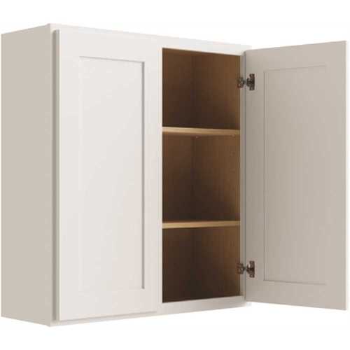CNC CABINETRY L10-3636 Cabinetry Luxor White Wall Cabinet 36w X 36h