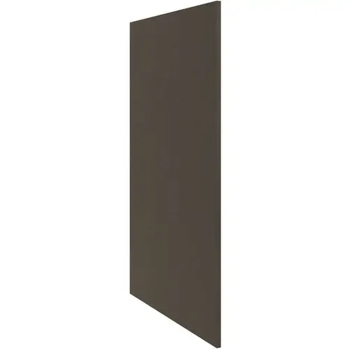 Cabinetry Luxor Smoky Grey Veneer Wall End Skin 23.5w X 42h