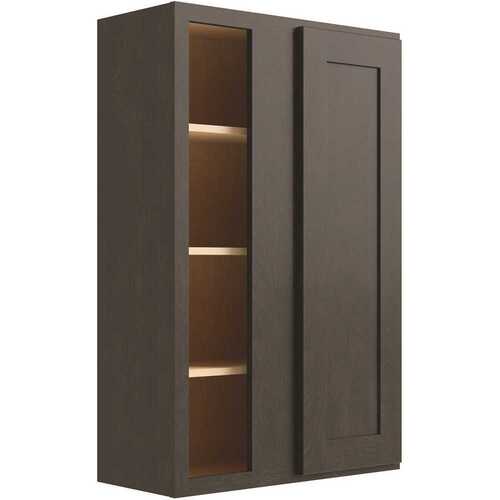 Cabinetry Luxor Smoky Grey Blind Wall Cabinet 39w X 42h