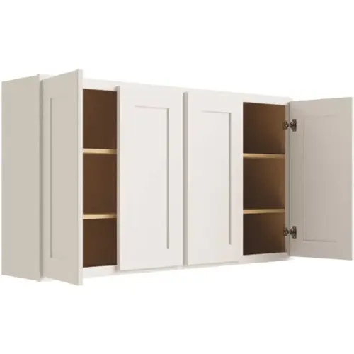 CNC CABINETRY L10-4830 Cabinetry Luxor White Wall Cabinet 48w X 30h