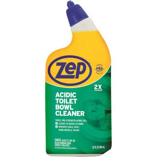 Zep Acidic Toilet Bowl Cleaner 32 Oz