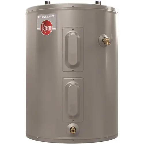 Performance 30 Gal. 4500-Watt Elements Short Electric Water Heater with 6-Year Tank Warranty and 240-Volt Gray