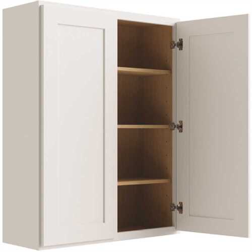 CNC CABINETRY L10-3642 Cabinetry Luxor White Wall Cabinet 36w X 42h