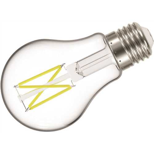 5 Watt A19 LED Bulb, Medium Base, 3000k, 450 Lumens, Clear