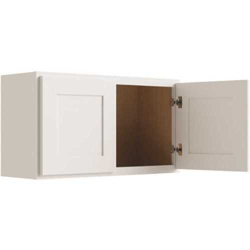 CNC CABINETRY L10-2718 Cabinetry Luxor White Wall Cabinet 27w X 18h