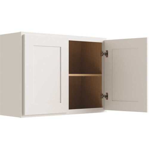 CNC CABINETRY L10-3024 Cabinetry 30" W X 24" H Wall Cabinet, Luxor White