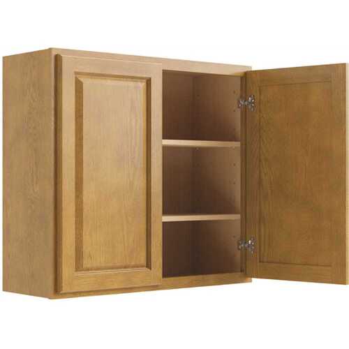 CNC CABINETRY C4-3642 Cabinetry Country Oak Wall Cabinet 36w X 42h