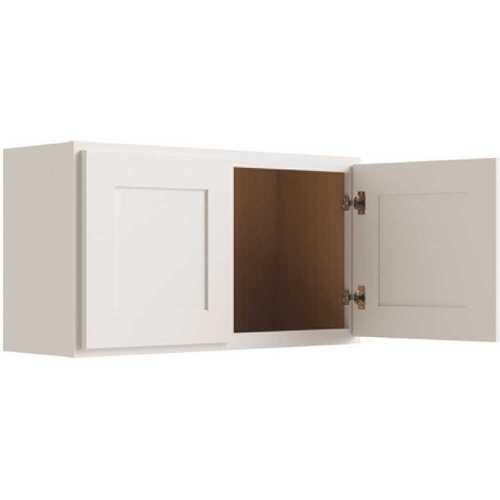 CNC CABINETRY L10-2418 Cabinetry Luxor White Wall Cabinet 24w X 18h