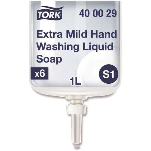 Tork TRK400029 Premium Extra Mild Soap Unscented 1 L Refill