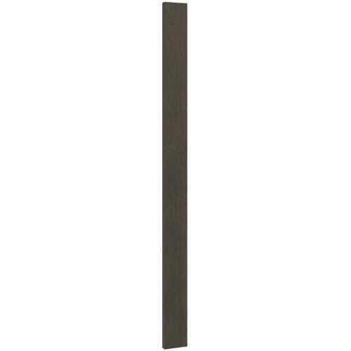 CNC CABINETRY L02-F330 Cabinetry 3" Wall Filler, Luxor Smoky Grey