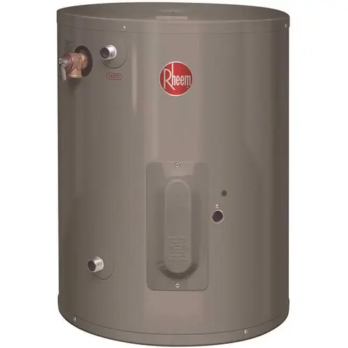 Performance 10 Gal. Compact 2000-Watt Single Element Point-Of-Use Electric Water Heater with 6-Year Warranty Gray