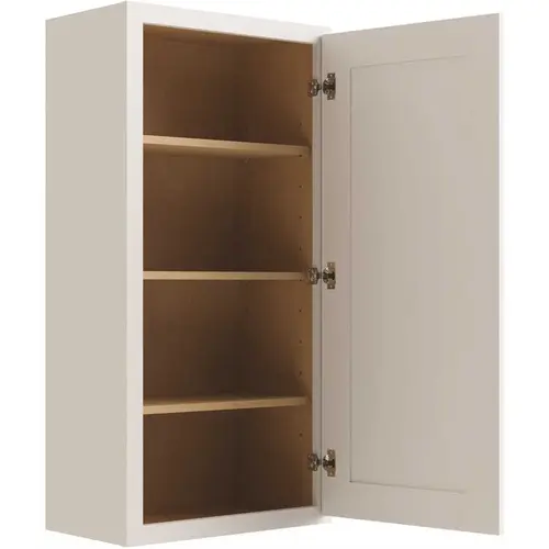 CNC CABINETRY L10-942 Cabinetry Luxor White Wall Cabinet 9w X 42h