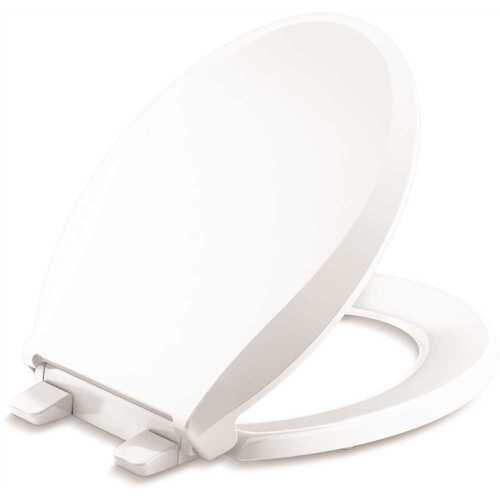 Kohler 4639-RL-0 Cachet Round Closed Front Toilet Seat in White