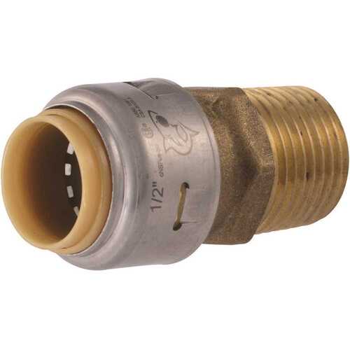 Max Connector 1/2" X 1/2" Mnpt