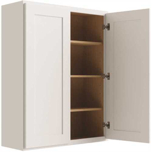 Cabinetry Luxor White Wall Cabinet 24w X 42h